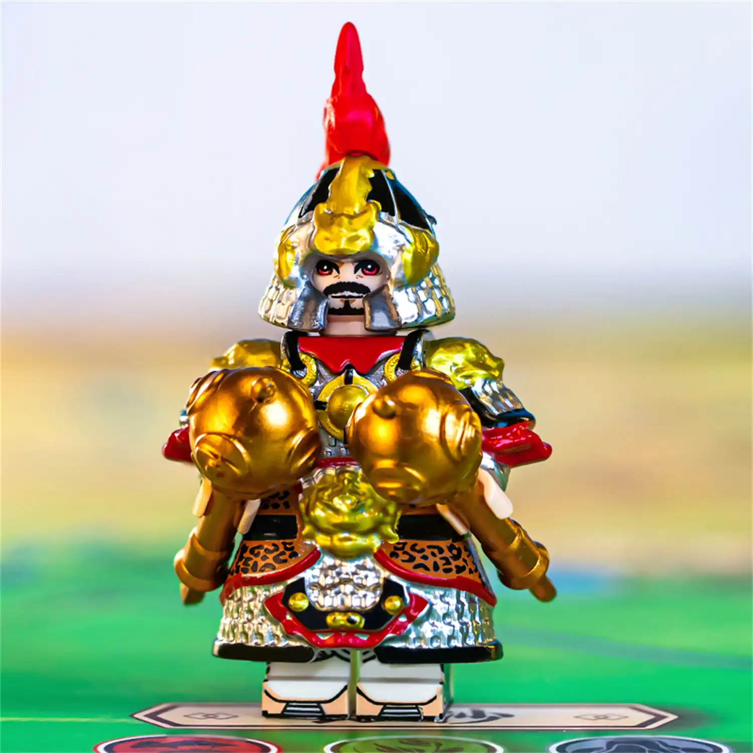 Minifigure China Song Dynasty heavily armored warrior LEGO Alternative