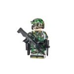 Minifigure - Chinese Border Defense Army Soldier (LEGO Alternative)