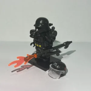 Minifigure - Chinese Flamethrower Trooper (LEGO Alternative)