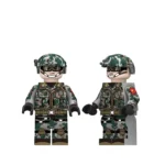 Minifigure - Chinese People Liberation Army PLA Ground Force Border Defense soldier (LEGO Alternative)