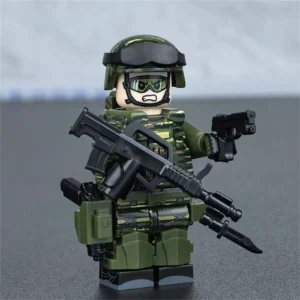 Minifigure - Chinese Peoples Armed Police Falcon Commando Unit (LEGO Alternative)