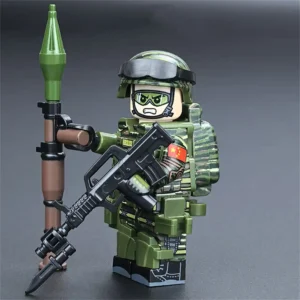 Minifigure - Chinese Peoples Armed Police Falcon Commando Unit (LEGO Alternative)