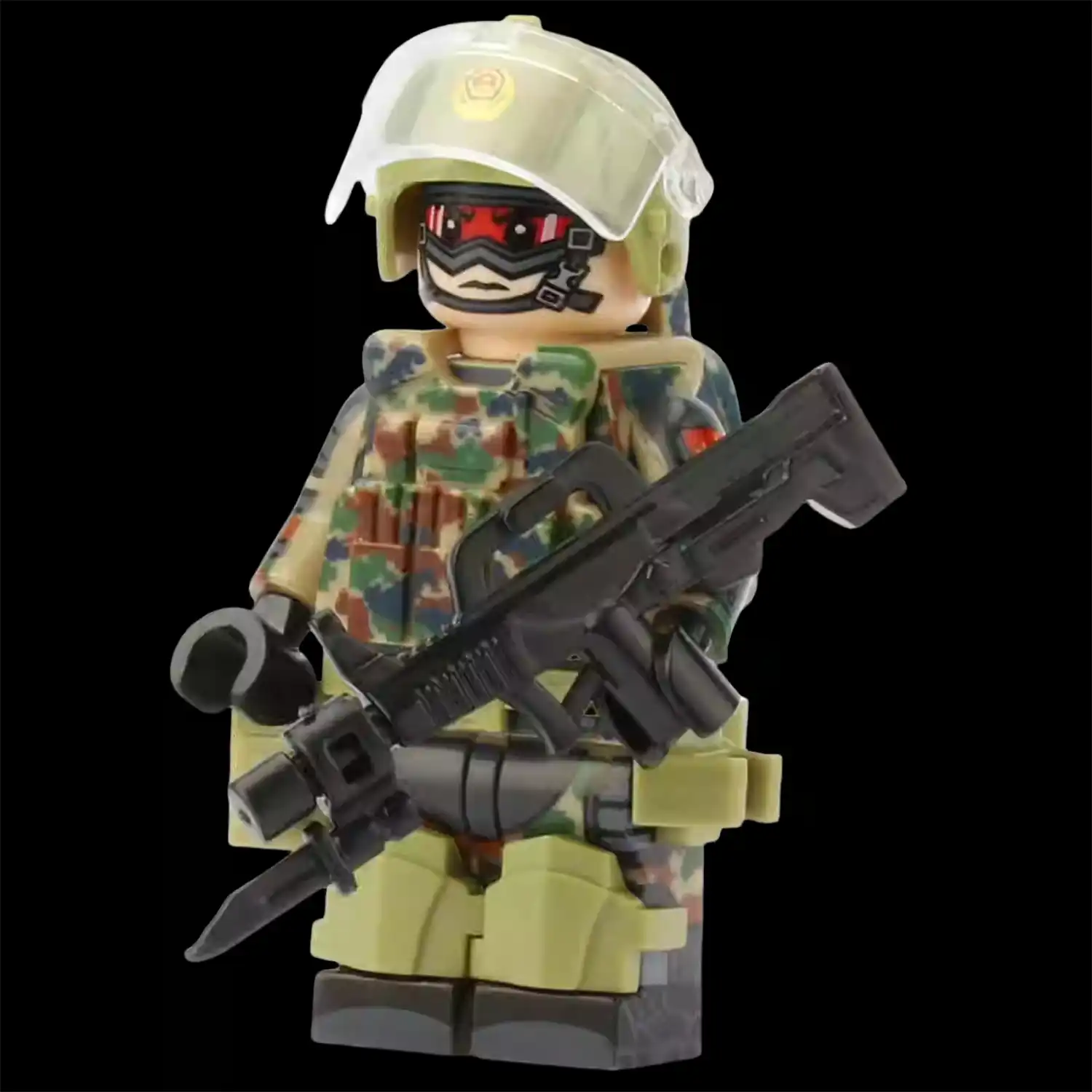 Minifigure - Chinese Peoples Armed Police Force officer (LEGO Alternative)