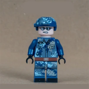 Minifigure - Chinese Peoples Liberation Army Air Force (LAAF in a camouflage combat uniform (LEGO Alternative)