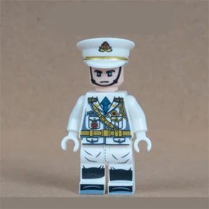 Minifigure - Chinese Peoples Liberation Army Navy PLAN generic officer (LEGO Alternative)