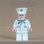 Minifigure - Chinese Peoples Liberation Army PLA Navy officer (LEGO Alternative)