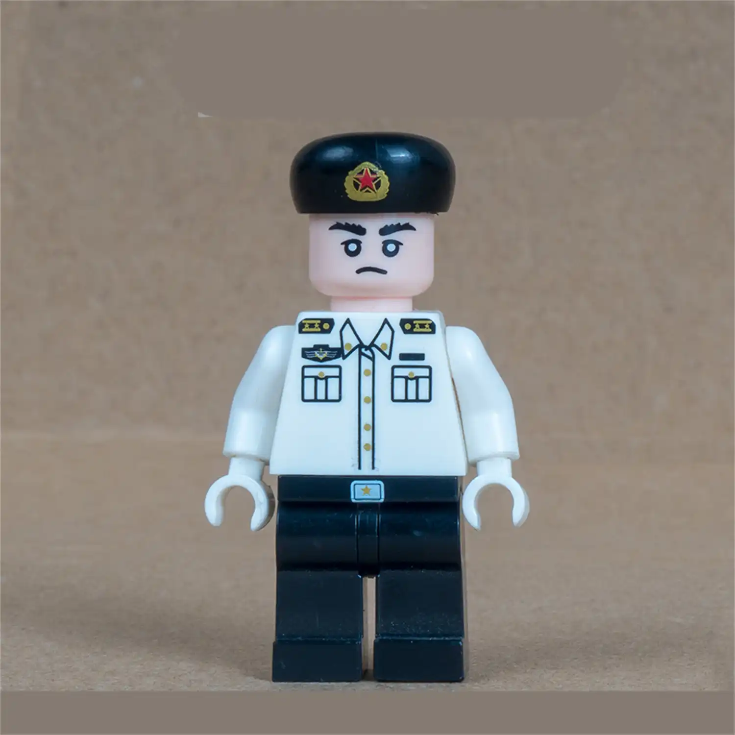 Minifigure - Chinese Peoples Liberation Army PLA Navy soldier officer (LEGO Alternative)