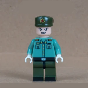 Minifigure - Chinese Peoples Liberation Army PLA generic junior officer (LEGO Alternative)