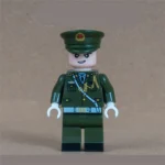Minifigure - Chinese Peoples Liberation Army PLA generic officer (LEGO Alternative)