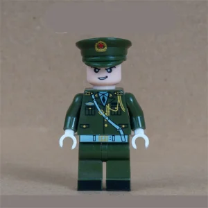 Minifigure - Chinese Peoples Liberation Army PLA generic officer (LEGO Alternative)