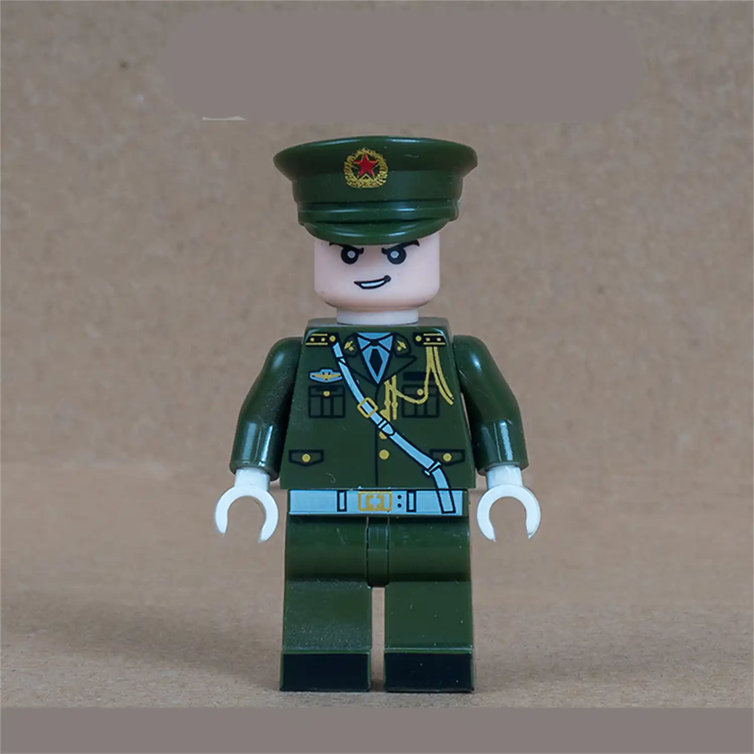 Minifigure - Chinese Peoples Liberation Army PLA generic officer (LEGO Alternative)