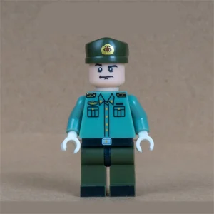 Minifigure - Chinese Peoples Liberation Army PLA generic soldier officer (LEGO Alternative)