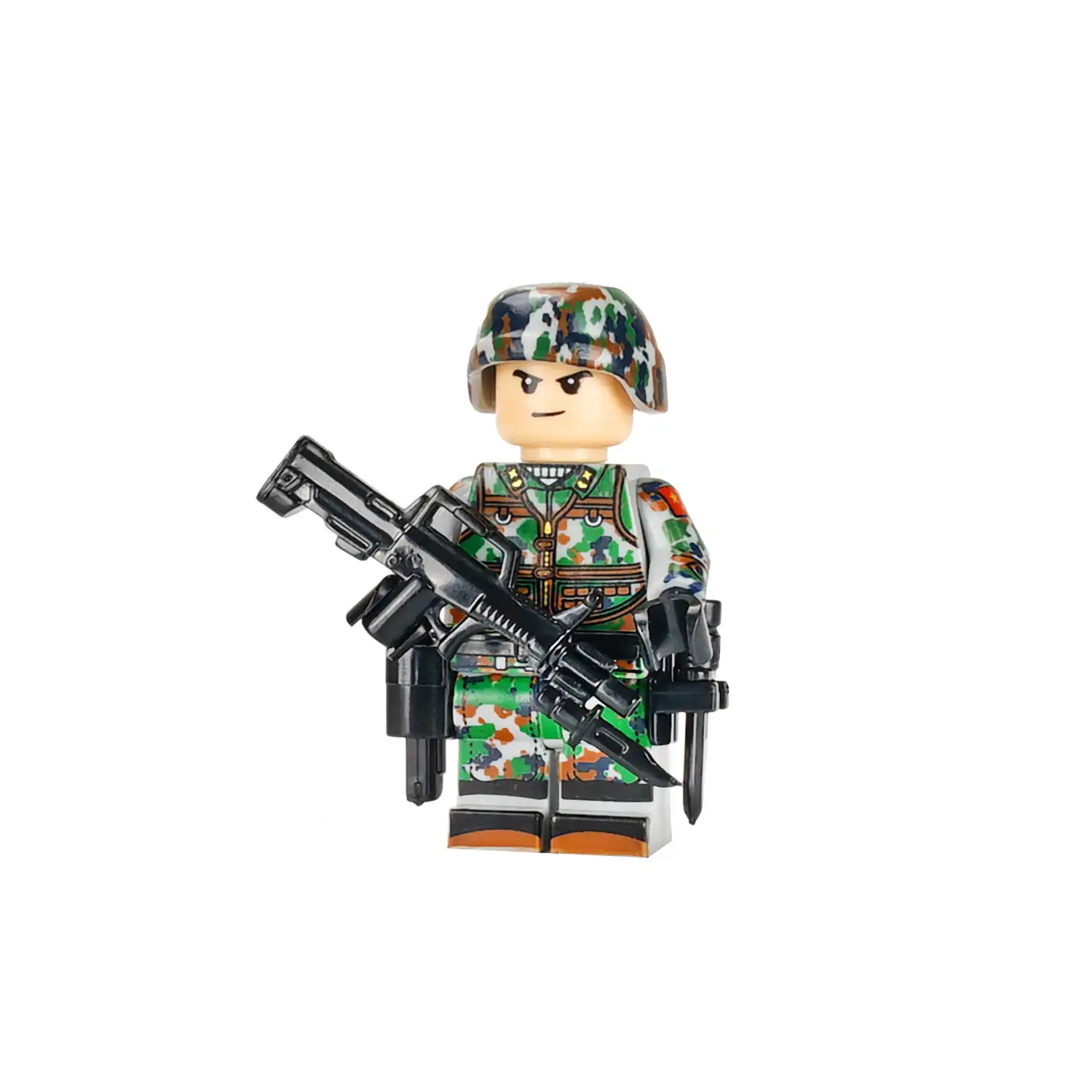 Minifigure - Chinese People's Liberation Army PLA soldier (LEGO Alternative)