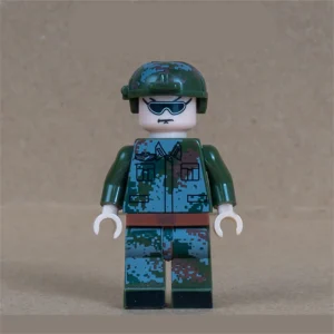 Minifigure - Chinese Peoples Liberation Army PLA soldier (LEGO Alternative)
