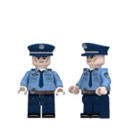 Minifigure - Chinese Public Security Police Officer (LEGO Alternative)