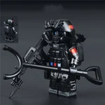 Minifigure - Chinese SWAT unit Special Police Officer equipped for riot control (LEGO Alternative)