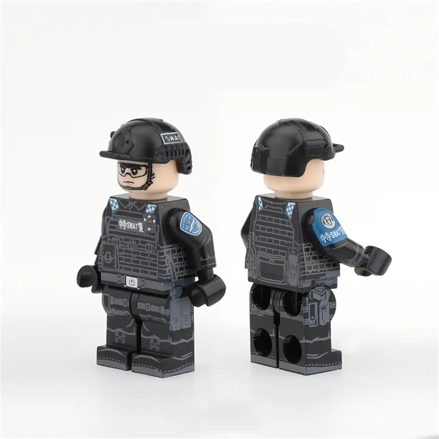 Minifigure - Chinese Special Police Unit (LEGO Alternative)