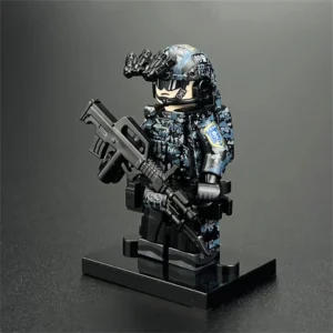 Minifigure - Chinese Special Police officer (LEGO Alternative)