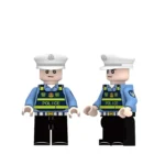 Minifigure - Chinese Traffic Police Officer (LEGO Alternative)