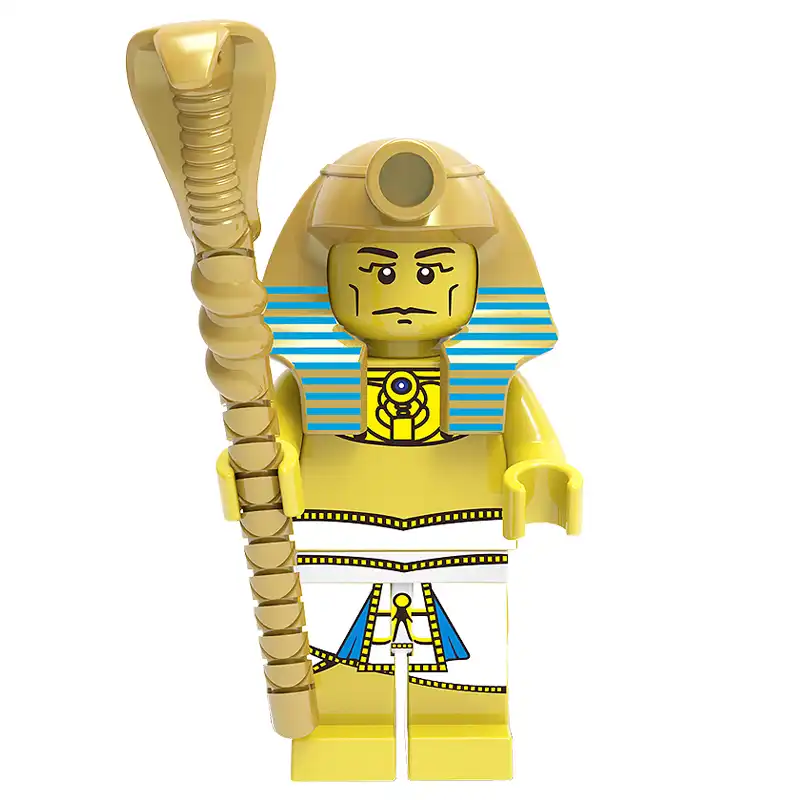 Minifigure Egyptian Pharaoh LEGO Alternative