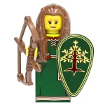 Minifigure Elf Archer Forest Maiden LEGO Alternative