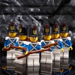 Minifigure French soldiers Napoleonic era a type LEGO Alternative