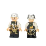 Minifigure - German soldier from the World War II era (LEGO Alternative)