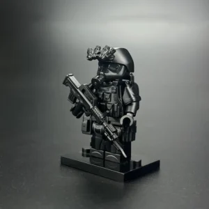 Minifigure - Ghost special operations soldier special forces operative equipped for hazardous environments (LEGO Alternative)