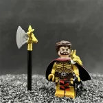 Minifigure Golden Bull Battle Axe Cavalryman LEGO Alternative