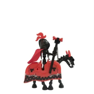 Minifigure Golden Red Dragon Skeleton Cavalryman and warhorse LEGO Alternative