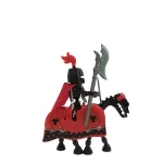 Minifigure Golden Red Dragon Skeleton Cavalryman and warhorse LEGO Alternative