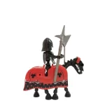 Minifigure Golden Red Dragon Skeleton Cavalryman and warhorse LEGO Alternative
