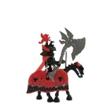 Minifigure Golden Red Dragon Skeleton Cavalryman and warhorse LEGO Alternative