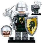 Minifigure Green Dragon Knight LEGO Alternative