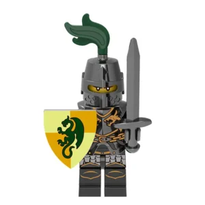 Minifigure Medieval Dragon Country Knight LEGO Alternative