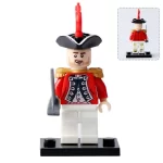 Minifigure Napoleonic era British officer or soldier LEGO Alternative
