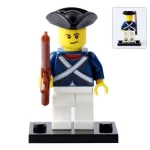 Minifigure Napoleonic era soldier LEGO Alternative