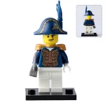 Minifigure Napoleonic era soldier naval officer LEGO Alternative