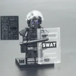 Minifigure - SWAT Special Weapons and Tactics officer (LEGO Alternative)