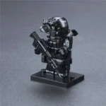 Minifigure - SWAT Special Weapons and Tactics officer (LEGO Alternative)