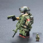 Minifigure - Snow Leopard Commando Unit People Armed Police of China (LEGO Alternative)
