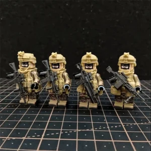 Minifigure - US Army fireteam (LEGO Alternative)
