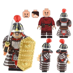 Minifigure ancient Chinese warrior or Shu Rong Bai guard LEGO Alternative
