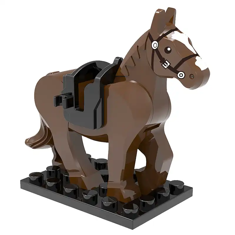 Minifigure brown horse LEGO Alternative
