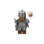 Minifigure dwarf warrior LEGO Alternative