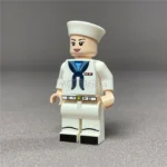 Minifigure - female sailor naval - LEGO Alternative