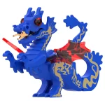 Minifigure medieval Great dragon blue LEGO Alternative