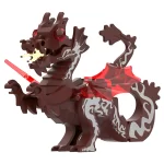 Minifigure medieval Great dragon brown LEGO Alternative