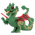 Minifigure medieval Great dragon green LEGO Alternative