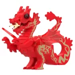 Minifigure medieval Great dragon red LEGO Alternative